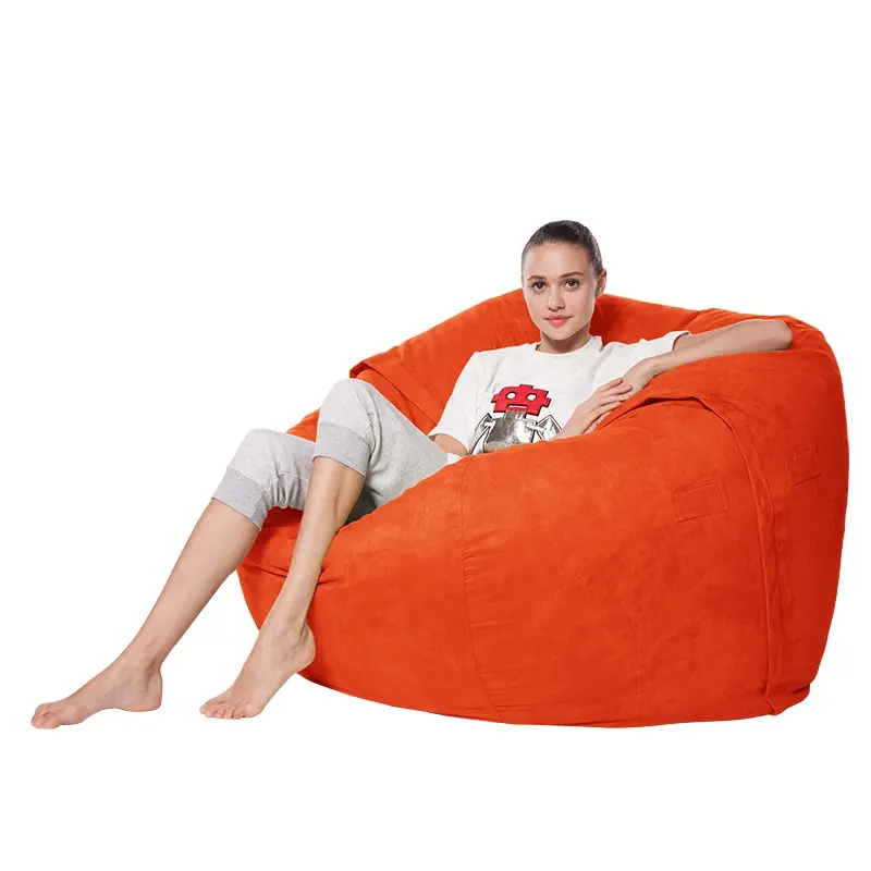 Fabrik schnelle Lieferung 420D Polyester Nylon Kugelform Sitzsack Memory Foam gefüllt Sitzsack Stühle für Kinder