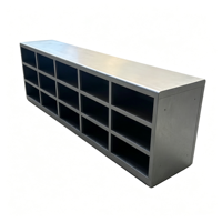 Meuble à chaussures modulaire moderne en acier inoxydable, anti-poussière, pour atelier, avec purification, tabouret à chaussures, casier pour personnel, fourniture d'usine