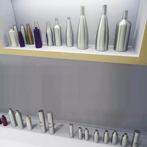 Botella de Agua de Aluminio de 200ml 250ml 300ml 500ml 750ml, Contenedor de Agua <span class=keywords><strong>H2O</strong></span> de la Mejor Calidad - Product Image 5