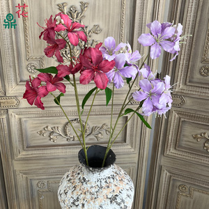 Décoration murale florale en soie, fleurs artificielles rondes pour mariage, hôtel, décoration de scène - Product Image 2