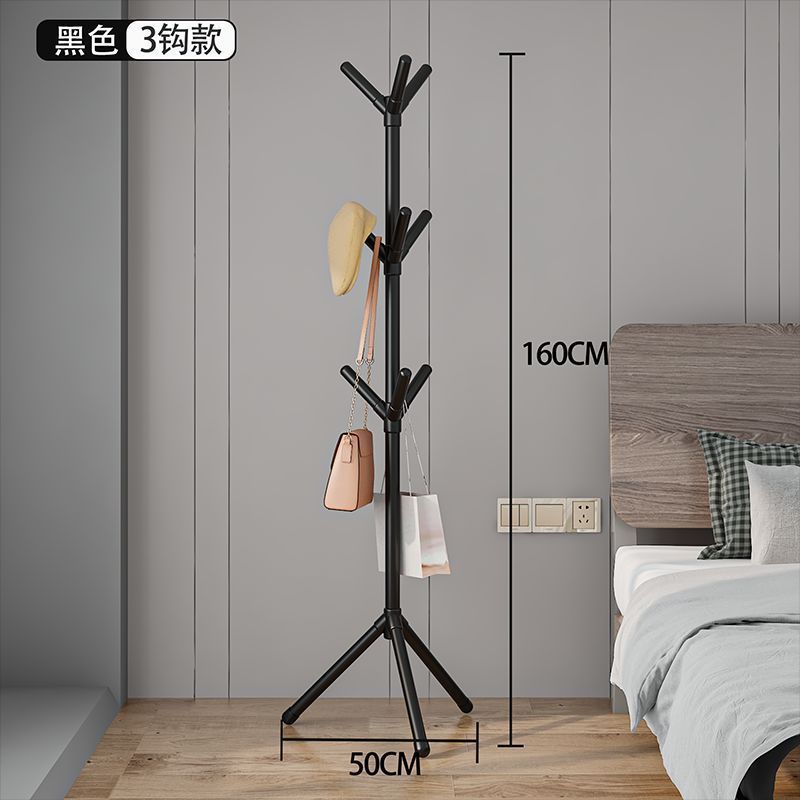9-hook style - Black [24 pieces per box]