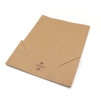 Sac SOS imprimé flexo 8 couleurs, matériau recyclable de qualité alimentaire, sac en papier kraft brun de 10 pouces, fabriqué en Chine
