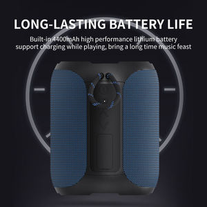 Waterproof Speaker BT5.3 Stereo TWS Pairing LED Call Radio TF Card <b>USB</b> Wireless Portable Speaker - Product Image 4