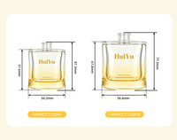 Bouteille de parfum en verre marbré personnalisée avec bouchon en pierre naturelle rose, 50 ml, 100 ml, flacon de parfum en cristal brut