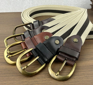 Sản Xuất Bán Buôn Có Thể Điều Chỉnh Vải Golf Thắt Lưng Cho Người Đàn Ông Quần Jean Sức Mạnh Đàn Hồi Bện Vải Web Vành Đai Cho Nam Giới Ăn Mặc Giản Dị - Product Image 5