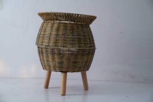 Komfortables Erhöhtes Katzenbett Haustier-Katzenhaus Gemütliches Bett für Pelzige Freunde Rattan-Kunsthandwerk Katzenhaus - Product Image 5