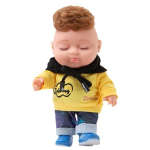 Muñeca de vinilo con boca abierta, muñeca genial de 22 cm, muñeca de regalo moderna para niños y niñas que se puede cambiar de ropa. - Product Image 1