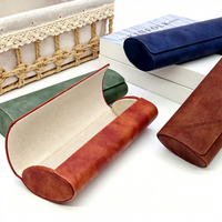 Étui de rangement pour lunettes de vue, de qualité supérieure, personnalisé avec logo, vintage, résistant aux chocs, anti-rayures, portable, coque rigide de protection