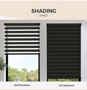 Persianas inteligentes de cebra <span class=keywords><strong>para</strong></span> ventana, persianas motorizadas inalámbricas <span class=keywords><strong>para</strong></span> oficina - Product Image 4