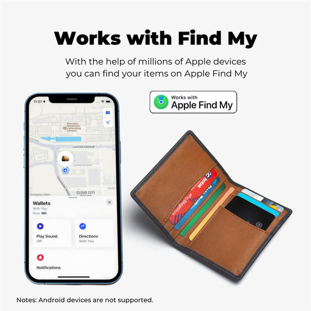 Magnetic Pin Charge Finder RFID Global GPS Locator Wallet Card Tracker Anti-Lost Smartthings IOS Silicone Plastic IPX5 Water LBS