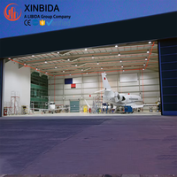 Hangar d'entrepôt préfabriqué en acier à structure métallique soudée, économique