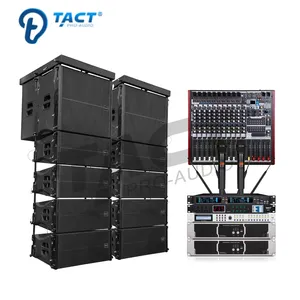 Professional Dual 6 Inch Passive Or Active Theater Performance Line Array Dj Speaker