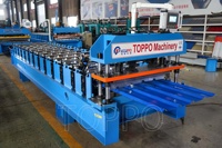Machine de formage de tôles trapézoïdales en acier TR4 TR5 IBR pour toiture, fournie directement par l'usine