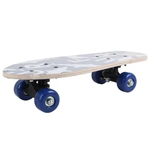 Kids Skateboard with Led Light Maple Skateboard Children Wood Skateboard