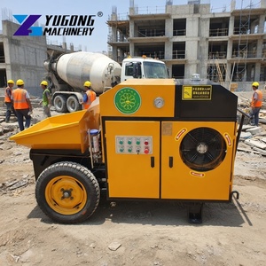 15KW 6m³/h Small Concrete <b>Pump</b> YG-10 with 20m Vertical Lift - Product Image 6