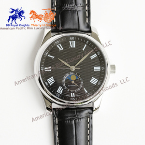 Montre-bracelet Longines de luxe pour homme, style décontracté et professionnel, en acier inoxydable, avec logo personnalisé, produit authentique Longinesing - Product Image 4