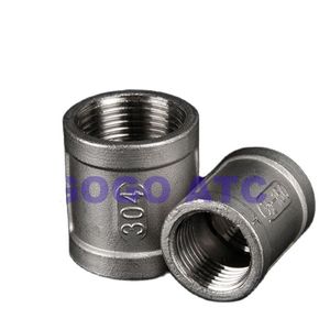 Nuevo Conector de Tubería de Acero Inoxidable 304 201, Fundición Antigua, Rosca Interna DN40-DN50, Conector de Rosca Hembra Antigua para Tubería, Accesorio de Plomería - Product Image 2