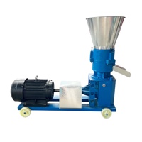 Nouvelle Granulatrice Agricole pour Aliments du Bétail, Machine à Granulés de Paille et de Maïs à Matrice Plate 220V, Garantie 3 Mois
