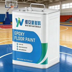 Pintura <span class=keywords><strong>para</strong></span> Pisos Impermeable, Revestimiento Epóxico Transparente <span class=keywords><strong>para</strong></span> Pisos, Pintura Epóxica <span class=keywords><strong>de</strong></span> Dos Componentes a Base <span class=keywords><strong>de</strong></span> Agua, Autonivelante, Productos Químicos Artísticos, Pintura Epóxica 3D <span class=keywords><strong>para</strong></span> Pisos - Product Image 2