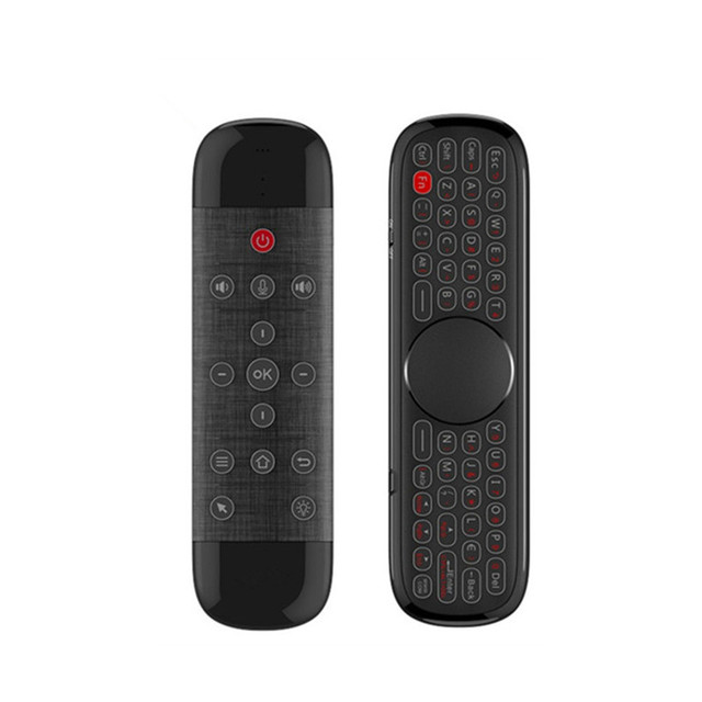 2022 New Wechip W2 Pro Mini Keyboard Backlit Remote Control TV 2.4G Wireless air Mouse Remote Control