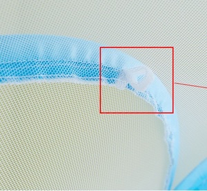 Foldable Pop-up <strong>Crib</strong> <strong>Tent</strong> with Canopy Safety Net to Keep Baby in &amp; Out Camping Mosquito Net for Children's <strong>Crib</strong> - Product Image 3