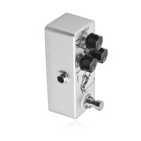Silver Horse Mini Klon Centaur Overdrive Pédale d'effet de guitare True Bypass Accessoire en aluminium pour guitare basse
