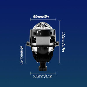 कारखाना कस्टम H11 H4 लेजर हेडलाइट लेंस द्वारा टोयोटा कैरी कोरोला के लिए प्रोजेक्टर हेडलाइट्स - Product Image 4