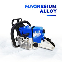 Workpro — scie à chaîne à essence ms660, grand arbre, machine de découpe du bois, tronçonneuse, 92cc