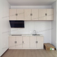 Maison mobile modulaire préfabriquée intelligente de luxe avec 2 ou 3 chambres, salon et cuisine, style capsule spatiale moderne