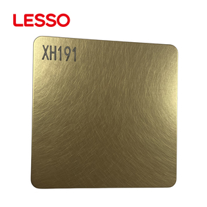 แผ่นสแตนเลสตกแต่งลายและขนาดตามสั่ง <span class=keywords><strong>LESSO</strong></span> รุ่น 304/201/316 แผ่นสแตนเลสตกแต่งทนการกัดกร่อน - Product Image 3
