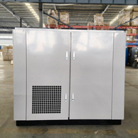 Compresseur d'air rotatif à vis refroidi par air 380V 15 Bar, pompe de compresseur d'air stationnaire 15Kw 900/1200 Cfm 200L, moteur de marque Pufco, roulement 5