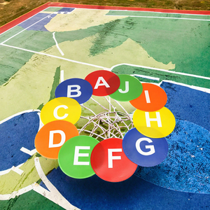 Qiqiang Digital Marker Disc PE Material Modelo ZAW11 Paquete de 1 para entrenamiento de baloncesto y fútbol - Product Image 3