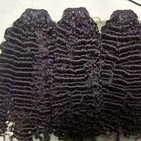 Extensions de Cheveux 100% Vierge Indien Remy Ondulées en Gros à Bas Prix avec Pointes Simplement Tirées