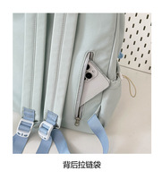 Sac à dos tendance pour étudiants, grande capacité, idéal pour les voyages en plein air