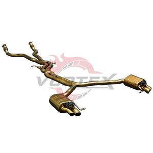 Système d'échappement de course haute performance Vortex pour AUDI B8 RS5 4.2L 2012-2018 Tuyau d'échappement SS304 Silencieux avec soupape à vide à distance - Product Image 1