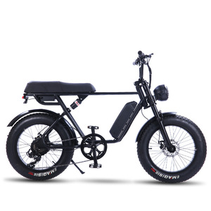 Bicicleta de Montaña eléctrica con batería de litio para hombre adulto, bici ancha de 500w, para nieve, 20 <span class=keywords><strong>e</strong></span>, suspensión completa - Product Image 2