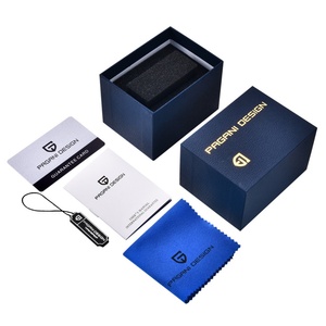 Montre mécanique automatique de luxe pour homme PAGANI DESIGN 2025, 42 mm, tourbillon, fuseaux horaires multiples, lumière nocturne, bracelet en cuir - PD-1796 - Product Image 6