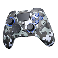 Double choc original personnalisé pour manette PS5 avec manette de jeu vidéo à moteur vibrant pour Pubg voiture PC téléphone sans fil Gaming