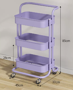Тяжелая Тележка из нержавеющей стали с 3 полками - Product Image 1