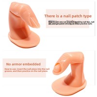 Outil de présentation pour faux ongles, table de travail pour l'insertion et la fixation des capsules d'ongles, modèle style palais Qt0360, vente en gros