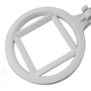 <b>Folding</b> <b>Table</b> <b>Metal</b> Bracket Magnifying Glass 2LED Lamp 2.5X 5X <b>Table</b> Lamp with Scale for Reading Embroidery Camping - Product Image 3