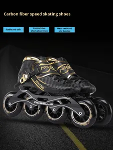 ROSENLE FX Scarpe Professionali da Pattinaggio di Velocità per Adulti con Tomaia in Fibra di Carbonio e Rete, Unisex, per Competizioni di Pattinaggio Inline, Taglia Grande - Product Image 1