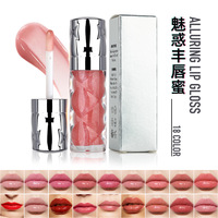 Gloss à lèvres hydratant pailleté nacré 2026, effet repulpant, longue tenue, végan, imperméable, gloss brillant, marque privée