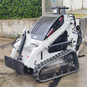 Carregadeira Mini Diesel Portátil sobre Rodas com Esteira, Capacidade de 500kg, 700kg, 850kg, 950kg com Balde para Rocha - Product Image 6