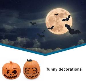 Décoration de fête d'Halloween, citrouille LED pour décoration intérieure, citrouille évidée lumineuse pour la veille d'Halloween - Product Image 5