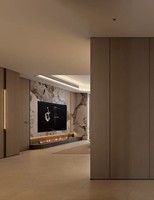 Table console de luxe rétro en bois massif écologique avec miroir, meuble de rangement latéral, grande capacité, meubles de salon