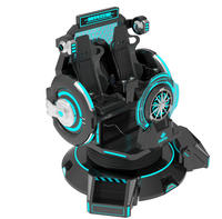 Chaise VR miniature d'intérieur Magic UFO, rotation à 360 degrés, expérience interactive de cinéma 5D-9D pour centre commercial, équipement MR