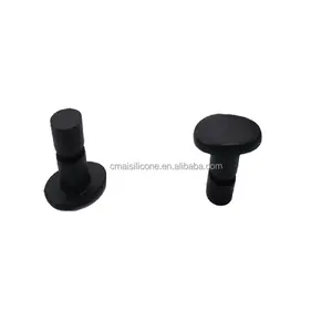 OEM Small Silicone Rubber Sealing Grommet Tip / Button for Hole Seal
