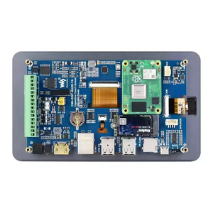Placa de Expansión Waveshare para Raspberry Pi CM4 con Cámara, Pantalla Táctil de 7 Pulgadas, Kit Todo en Uno, Carcasa de Aleación de Aluminio CM4-DISP-BASE-7A - Product Image 3
