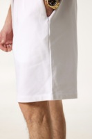 Shorts d'été 2025 pour hommes, style Hip Hop, taille élastique, imprimé, en coton/polyester, imperméables et à séchage rapide